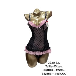 Lot de 6 Ensembles bustiers...