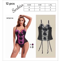 Lot de 12 Ensembles Bustier...