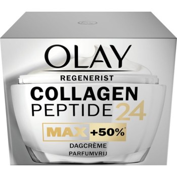 Crème de jour - Pour le visage - Olay Collagen Peptide 24 Max - Sans parfum - 50 ml
