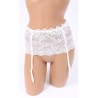 Lot de Lingerie 24 pcs, Porte-Jarretelles Dentelle Blanche ou Rouge - Lingerie Séduction Intemporelle
