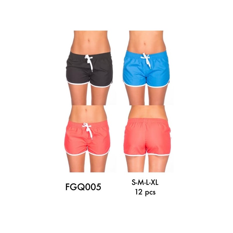 Lot de 12 Shorts de Bain Femme Sport & Plage - Tailles S à XL