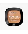 Lot de 6 unités, L'Oréal Paris Infaillible Fresh Wear 24H Bronzer - Effet Mat, Teinte : 250 Light, Poids : 9 g