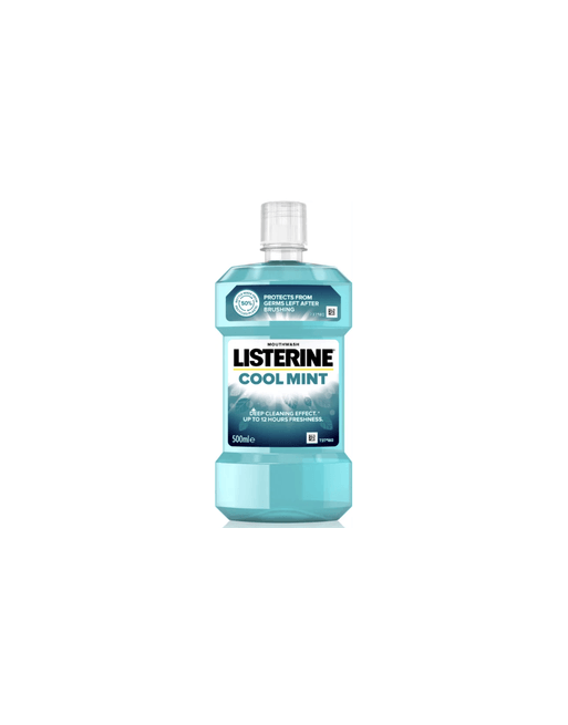 Lot de 24 LISTERINE Bain de Bouche Menthe Fraiche 500ML