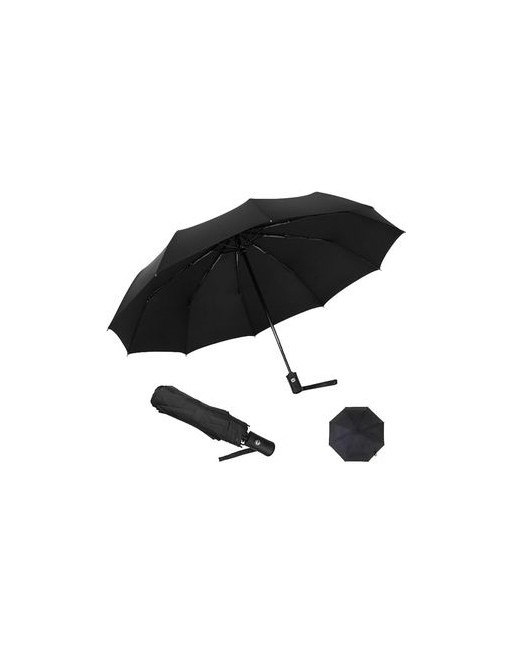 Lot de 120 Parapluies de poche pliant à ouverture automatique Noir