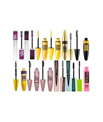 Lot de 6 MASCARAS MAYBELLINE THE COLOSSAL BIG SHOT BLACK
