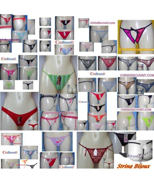 Lote 600 bragas sexy new collection