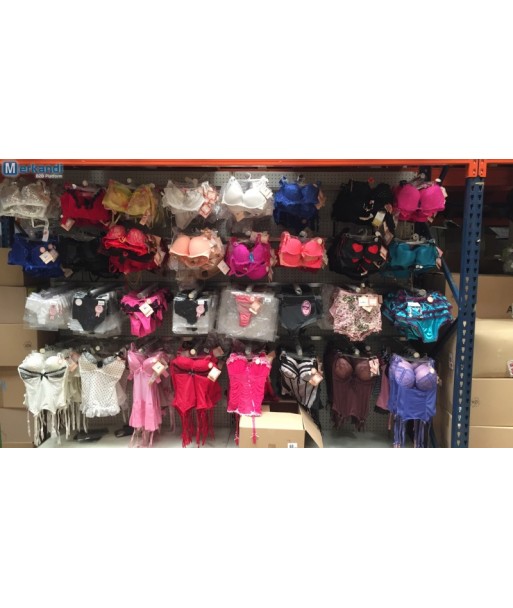 Carton Lots de lingerie de 500 pieces femme et homme