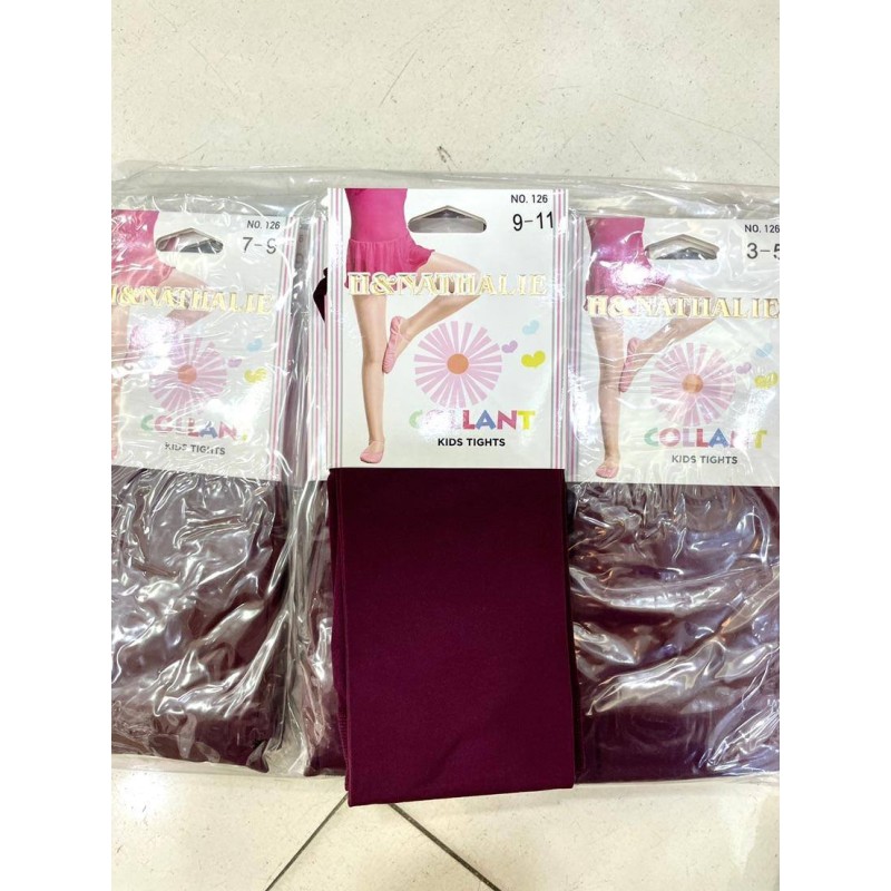 Lot de 120 Collants Enfant Fille - Assortis