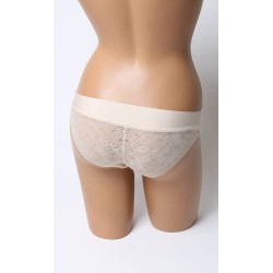 Lot de 60 Culottes Sans Coutures avec Dentelle - Coloris Chair