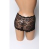 Lot de 120 Boxers Femme en Dentelle - Rouge et Noir