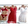 Lot de 50 Pièces de Lingerie Mixte - Bodys, Nuisettes, Combinaisons, Gaines