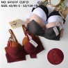 Lot de 6 Soutiens-Gorge Push-Up - Bonnet D (Réf 64161 Cup D)