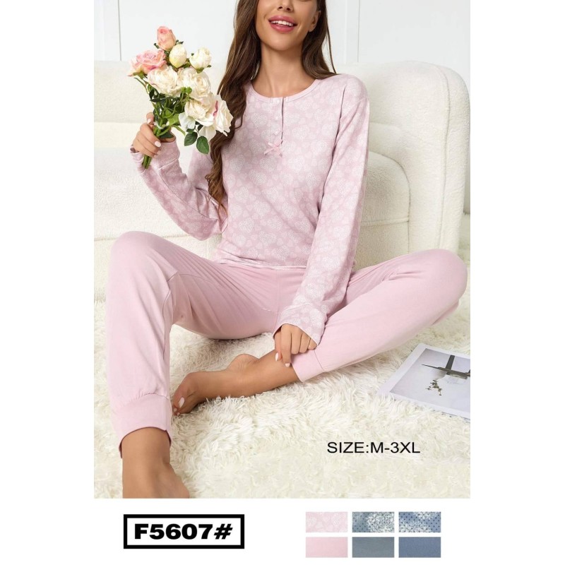 Lot de 15 Pyjamas Hiver Molletonnés - Modèle Reptile - Mix Tailles - Réf. 5607