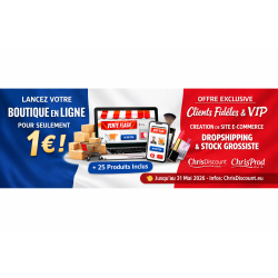 Dropshipping cosmétiques 300 références – abonnement 99€/mois | ChrisDiscount