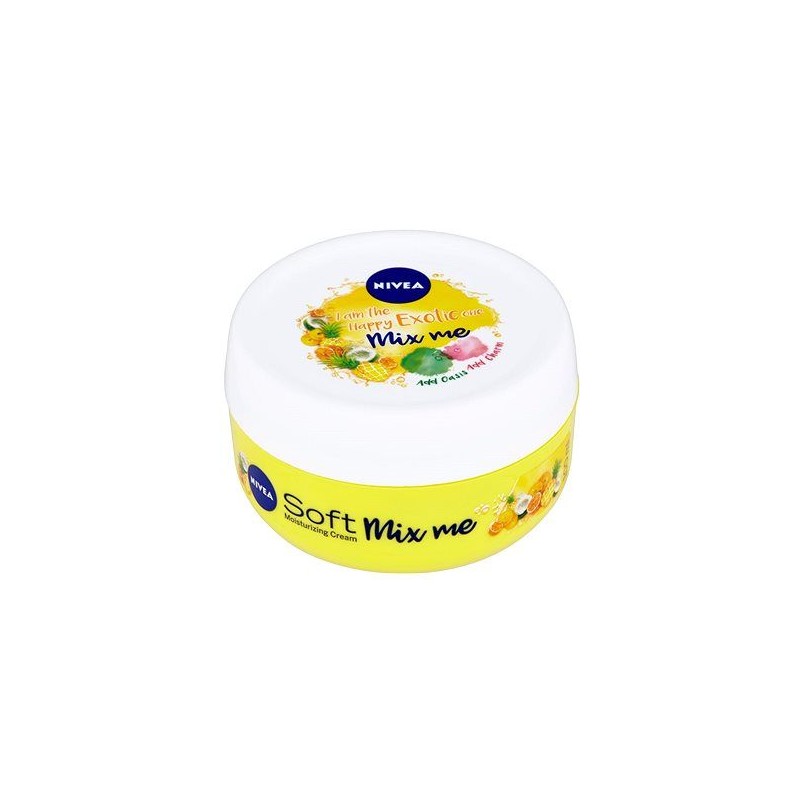 Lot de 6 Crèmes Nivea Soft Mix Me I Am The Happy 200 ml