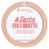 Lot de 30 poudres compacte transparente INSTA FIX MATTE de RIMMEL