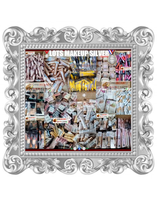 Lots Makeup Silver Premium - 250 cosmétiques de grandes marques - blisters