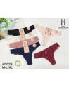 Lot de 60 Tangas dentelle , tailles m, l, xl - H3022