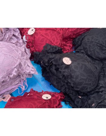Lot de 60 Tops Lingerie Dentelle tailles m, l, xl - V21917