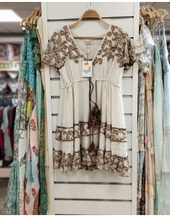 Lot Textile - 100 Robes d'été coton