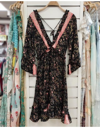 Lot Textile - 100 Robes d'été coton
