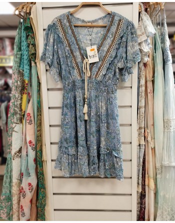 Lot Textile - 100 Robes d'été coton