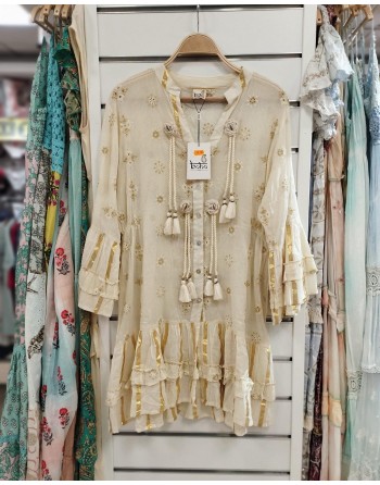 Lot Textile - 100 Robes d'été coton