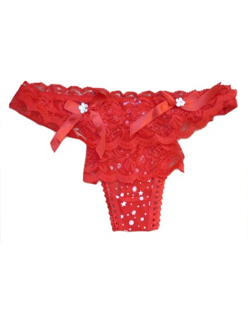 Lot de 24 String rouge....