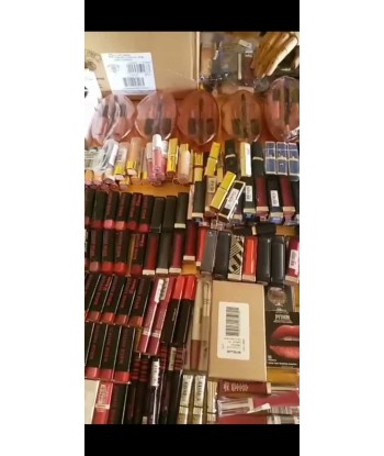 Palette Déstockage - Lot de 25000 pièces cosmétiques de grandes marques