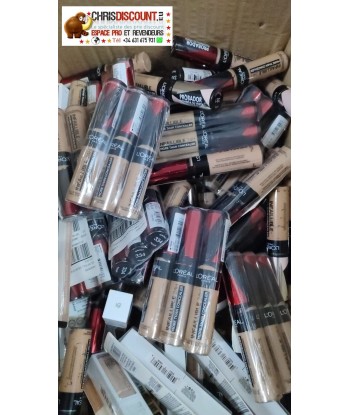 Palette Déstockage - Lot de 25000 pièces cosmétiques de grandes marques