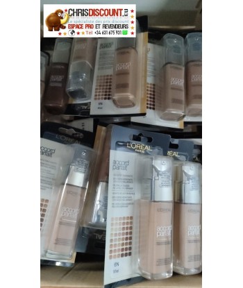 Lot de 25000 pièces cosmétiques de grandes marques