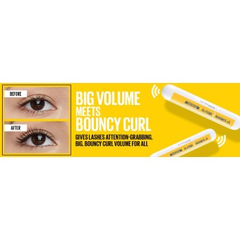 1 x 6 mascaras Maybelline Colossal Curl Bounce Very Black