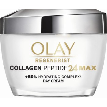 Crème de jour - Pour le visage - Olay Collagen Peptide 24 Max - Sans parfum - 50 ml