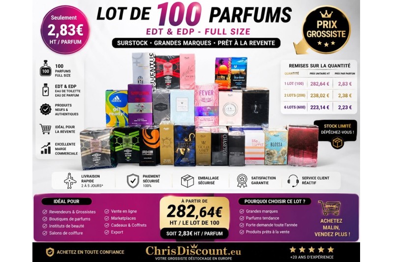 Bon plan sur les invendus cosmétiques: des prix jusqu'à -90%
