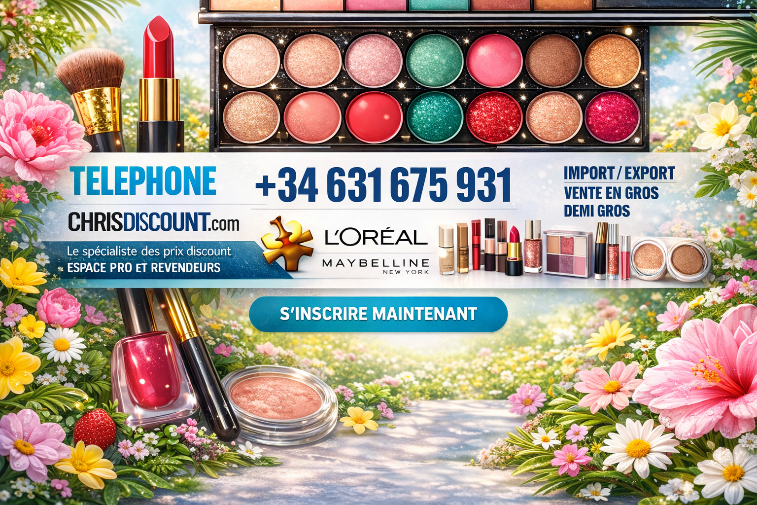 « Professionnels de la mode et de la beauté, rejoignez-nous dès maintenant ! Inscrivez-vous pour découvrir nos offres exclusives et nos opportunités. »