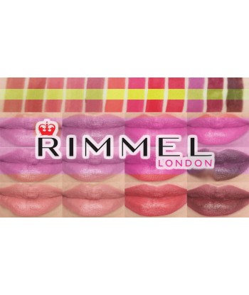 Rimmel Lasting Finish Extreme Lipstick,  en lot de 6