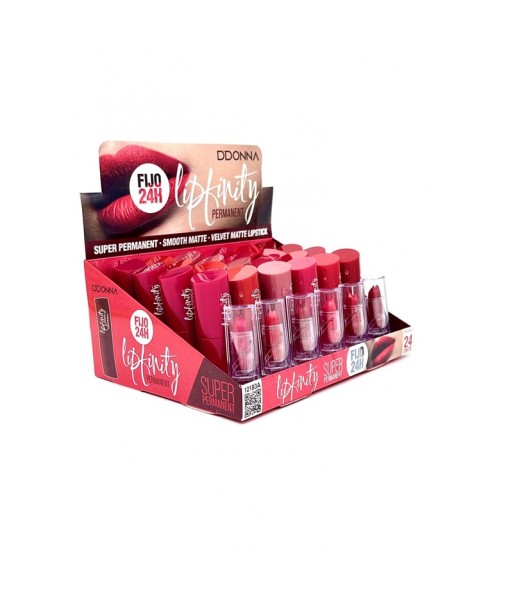 DISPLAY X 24 D´DONNA LIPSTICK INFINITY SHINE 24H