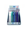 DISPLAY X 48 EYELINERS SUPER FAT MAKER WATERPROOF D'DONNA