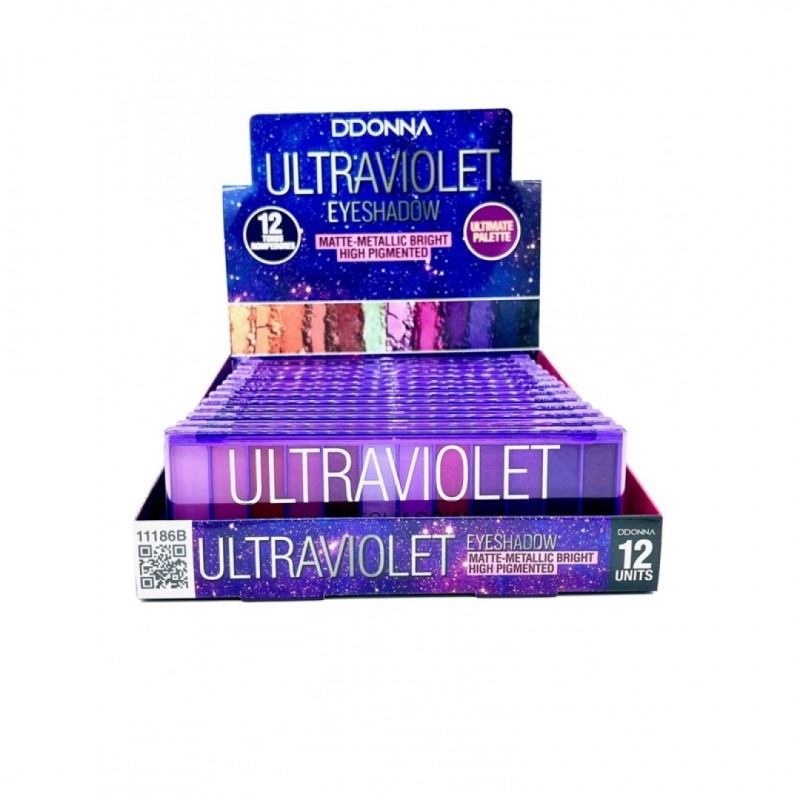 DISPLAY D'DONNA EYESHADOW ULTRAVIOLET X12