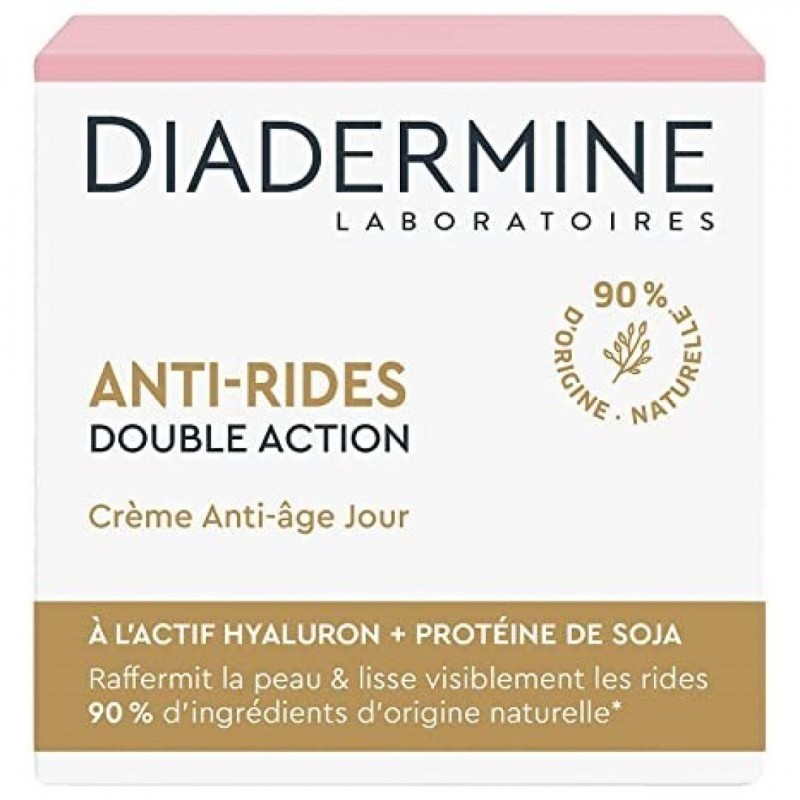 1 x Lot de 6 Soins anti-âge jour raffermit DIADERMINE en pot de 50 ml