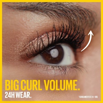 1 x 6 mascaras Maybelline Colossal Curl Bounce Very Black